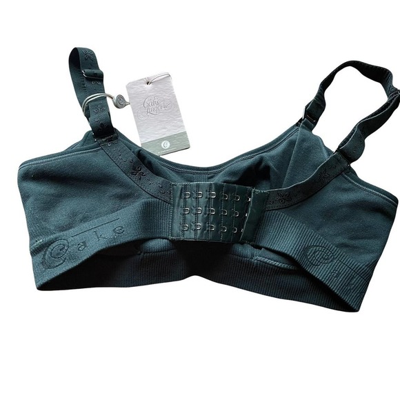 NEW CAKE LINGERIE WOMEN'S BLACK ROCK CANDY SEAMLESS SOFT NURSING BRA SIZE S - Picture 12 of 12
